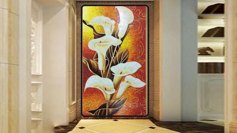 Client consultation stage of the custom mosaic design process at Zakiah Marble